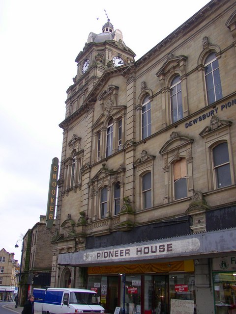 The crumbling gem that is the Pioneer Building in Dewsbury Town Centre