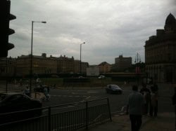 A glmpse of work in progress on Bradford Urban Garden