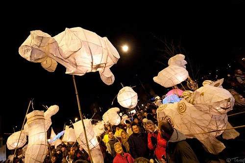 Lantern procession