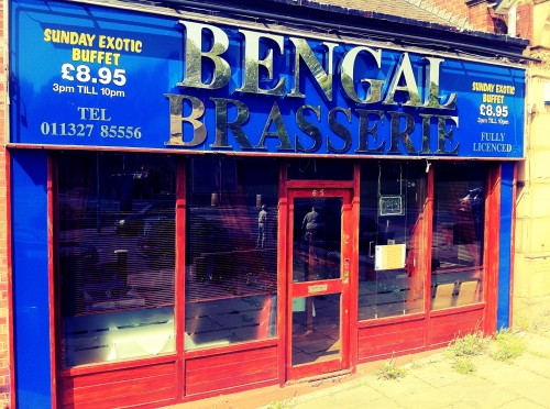 A Sunny Day outside Bengal Brasserie