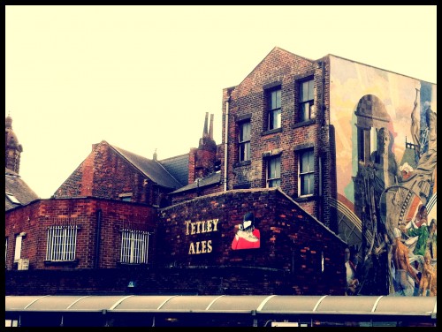 Tetley's Signage, near The Corn Exchange