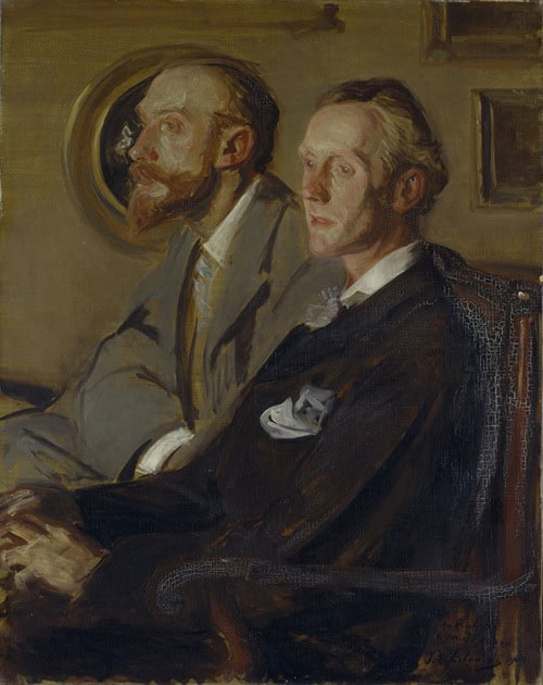 Jacques-Emile Blanch, Portraits of Charles Shannon and Charles Ricketts 1904 © Tate London 2011