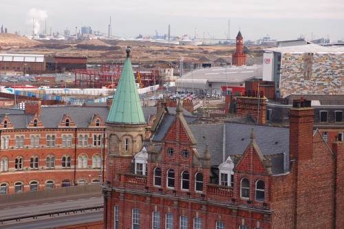 'View towards Middlehaven from Dundas House' Photo Credit Mr Michael Chitty esq