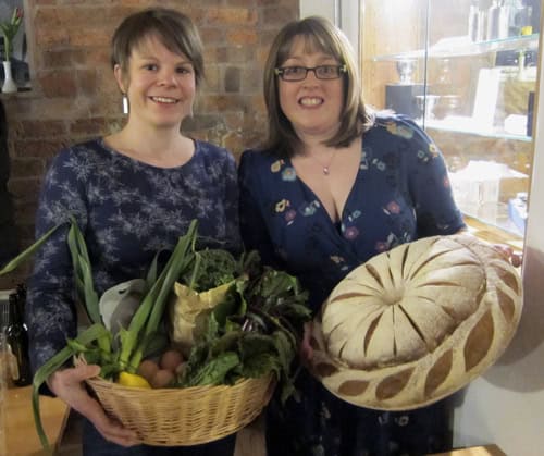 Ros and Clare at their first Appetite event