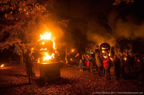 "Hot Heads" by pa-BOOM @Yorkshire Sculpture Park