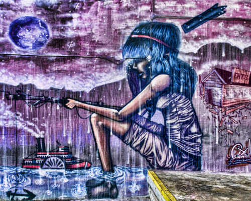 girl graffiti