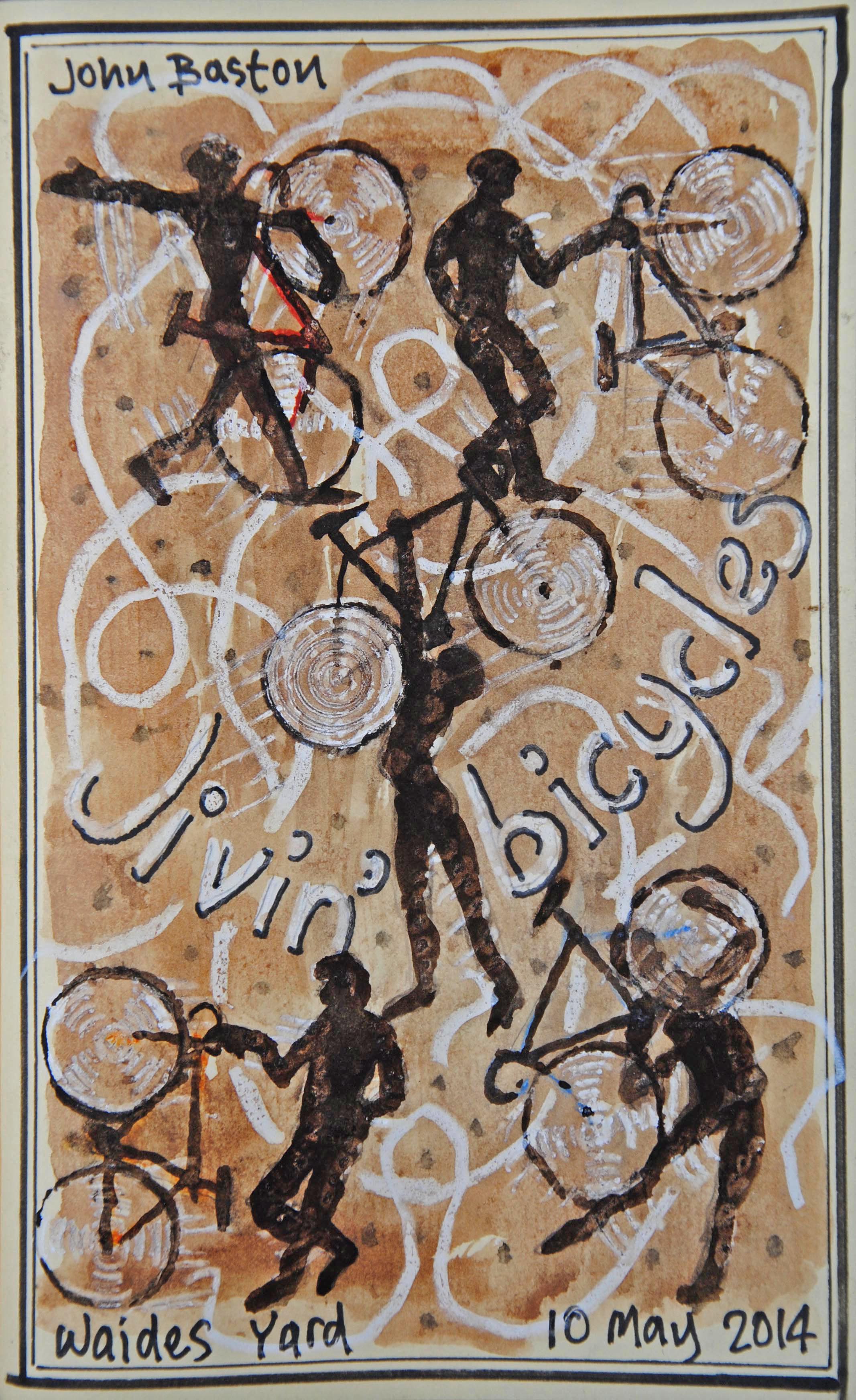 3 Jivin' bicycles by John Baston