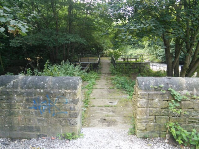 Gate to viewing platform