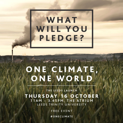 One Climate, One World campaign launch