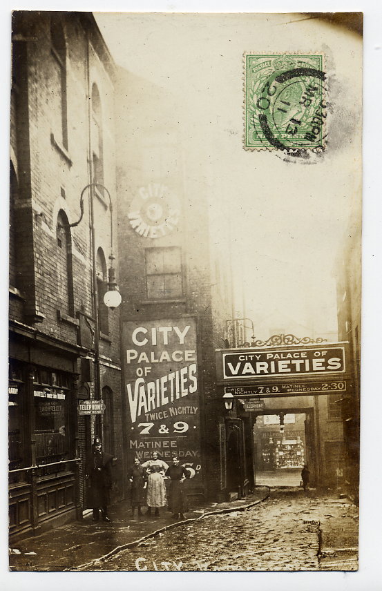 City Varieties circa 1911.Credit postcard donated by Maurice Friedman – British Music Hall Society