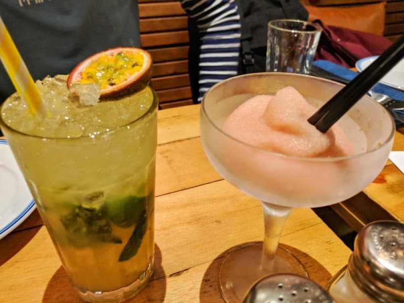 Some of the cocktails on offer at Limeyard