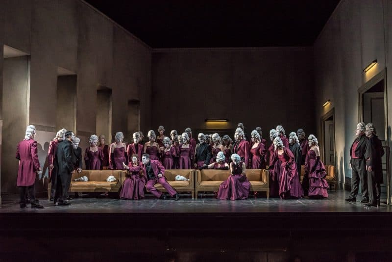 Opera North’s production of Verdi’s Un ballo in maschera. (Photo: Clive Barda)