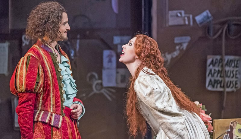 Kiss Me, Kate | Quirijn de Lang as Petruchio and Stephanie Corley as Kate (Photo: Tristram Kenton)