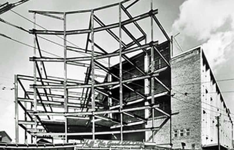 Hull's flagship Co-op store under construction (Photo via Ships in the Sky)