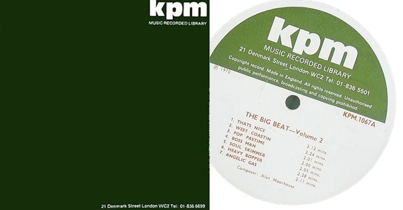 KPM sleeve and label