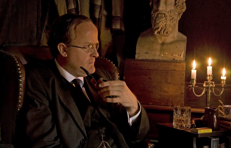 Robert Lloyd-Parry as M. R. James (Photo: Shelagh Bidwell)