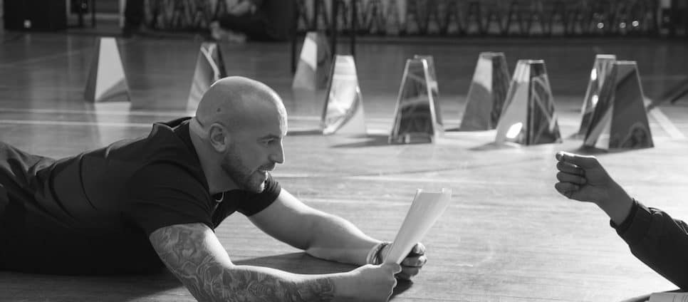 Common Wealth performers with metronome